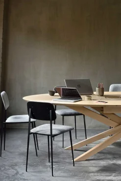 Konferenztisch Mikado Eiche oval 267 cm