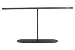 Konsole schwarz Metall/Holz