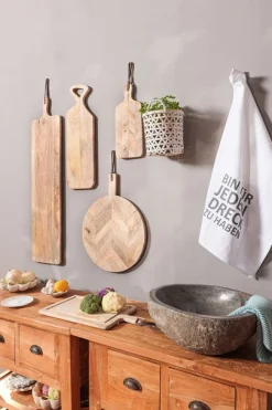 Konsolentisch Loft Teakholz B 75 cm