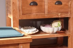 Konsolentisch Loft Teakholz B 75 cm