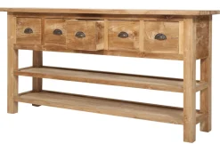 Konsolentisch Loft Teakholz B 160 cm