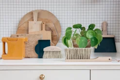 Krümelbesen Set Clynk Natural Collection dunkelblau