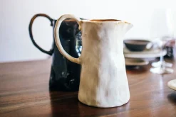 Krug Ascoli greige H 24 cm