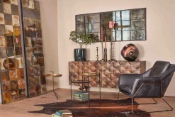 Kuhfell natur braun weiß klein