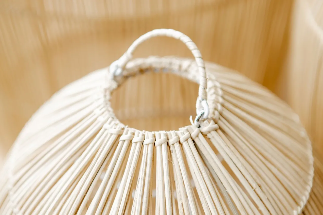Lampenschirm Isla Rattan natural S