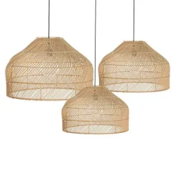 Lampenschirm Ivy Rattan natur L