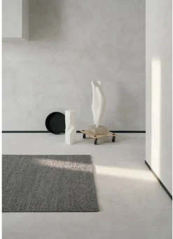 Logmar Teppich Wolle stone medium