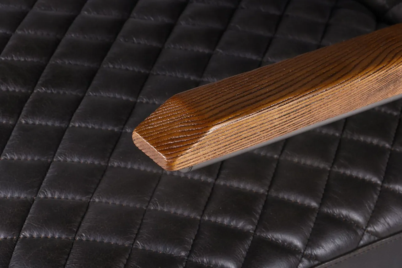 Lounge Sessel Marco 1940 Leder schwarz