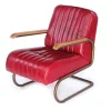 Lounge Sessel Marco 1930 Leder rot