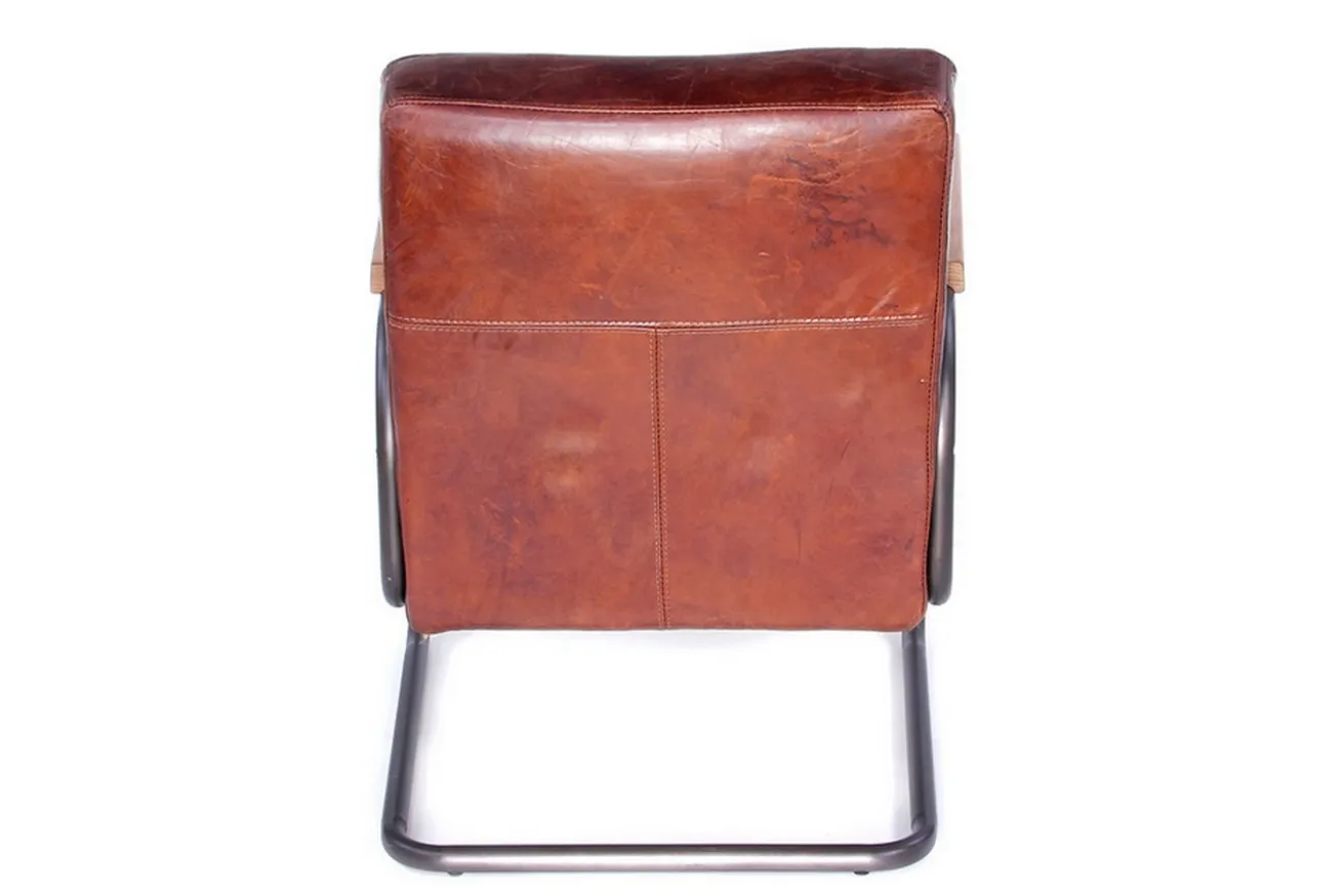 Lounge Sessel Marco 1940 Leder braun