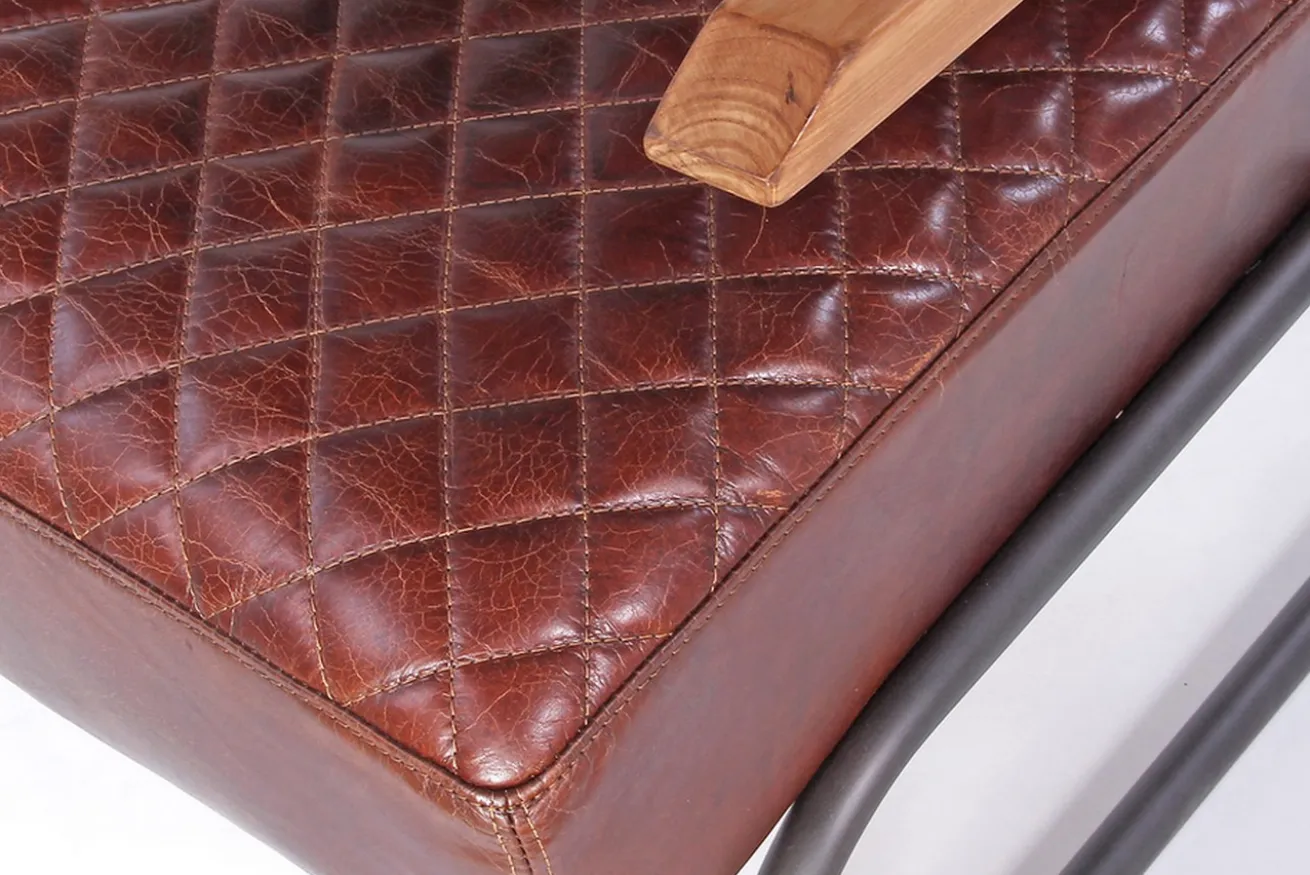 Lounge Sessel Marco 1940 Leder braun
