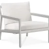 Loungesessel Jack Aluminium weiß