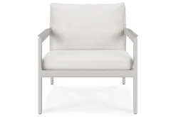 Loungesessel Jack Aluminium weiß