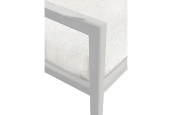 Loungesessel Jack Aluminium weiß