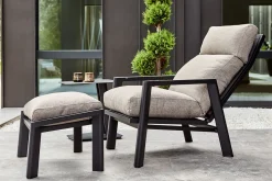 Loungesessel Slide verstellbar grau