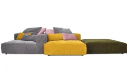 Loungesofa Jade Cord 3 farbig
