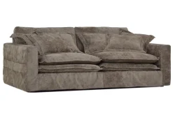 Loungesofa Nera Stoff braun