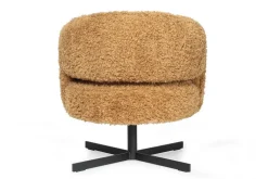 Low Dining Sessel Lennox Stoff curry