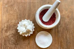 Marmorteller rund D 16 cm