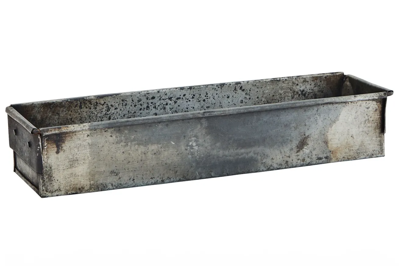 Metallkiste Vintage B 27 cm