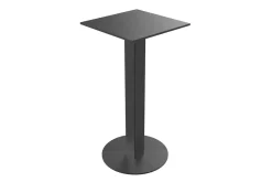 Mittelfuss Tischgestell Rohstahl schwarz 100