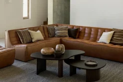 Modulsofa N701 Eckelement braun