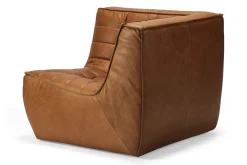 Modulsofa N701 Eckelement braun