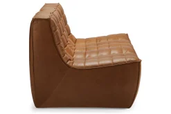 Modulsofa N701 2-Sitzer B 140 cm braun