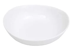 Müslischale Porcelino oval weiß H 4cm