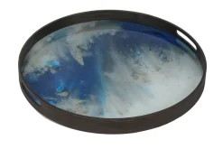Notre Monde Tablett Blue Mist D 48 cm