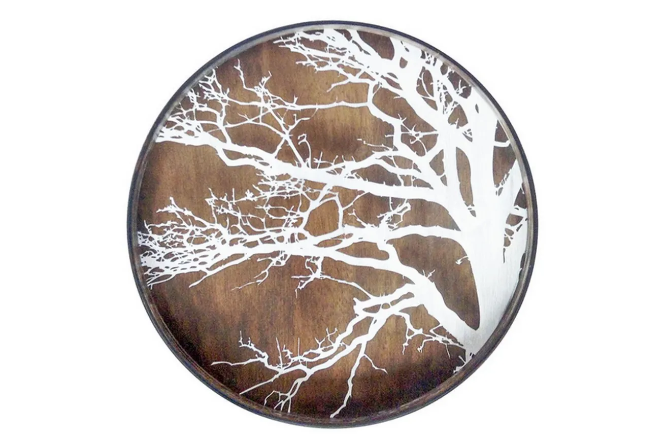 Notre Monde Tablett Driftwood D 61 cm