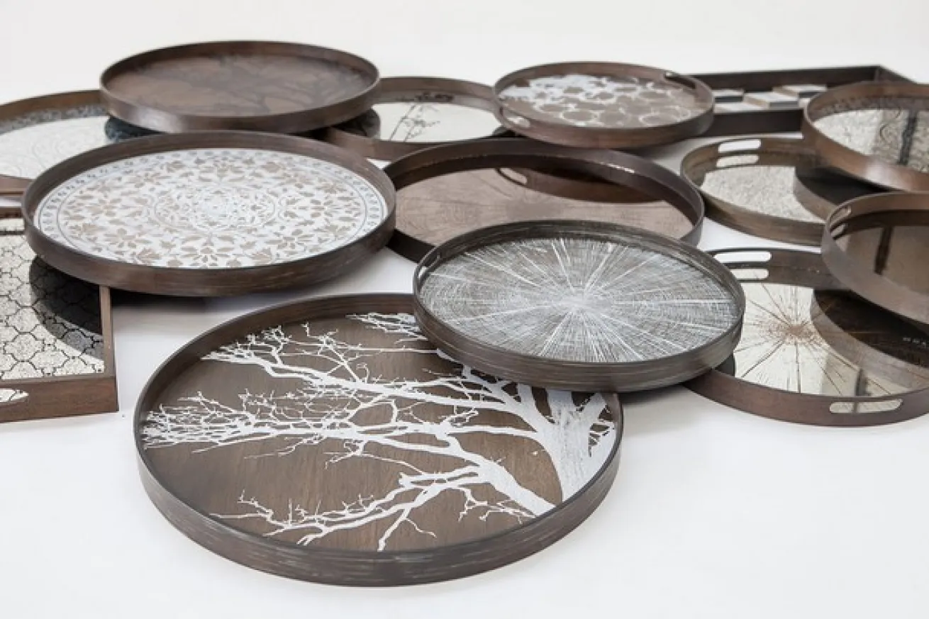 Notre Monde Tablett Driftwood D 61 cm