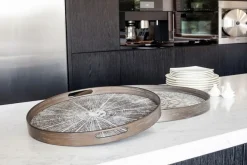 Notre Monde Tablett Driftwood rund D 48 cm