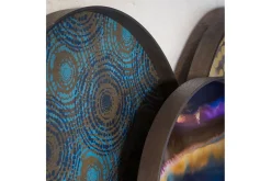 Notre Monde Tablett Seaside blau schwarz D 61 cm