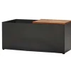 Ofyr Bench Gartenbank Black 100