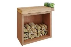 Ofyr Butcher Block Storage Corten 90 Teak