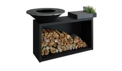Ofyr Grill Island Black 85 Keramik dunkelgrau