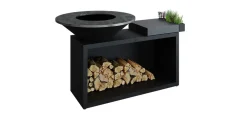 Ofyr Grill Island Black 100 Keramik dunkelgrau