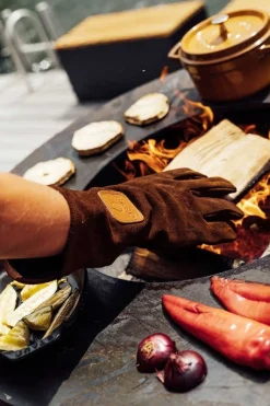 Ofyr Grillhandschuhe braun