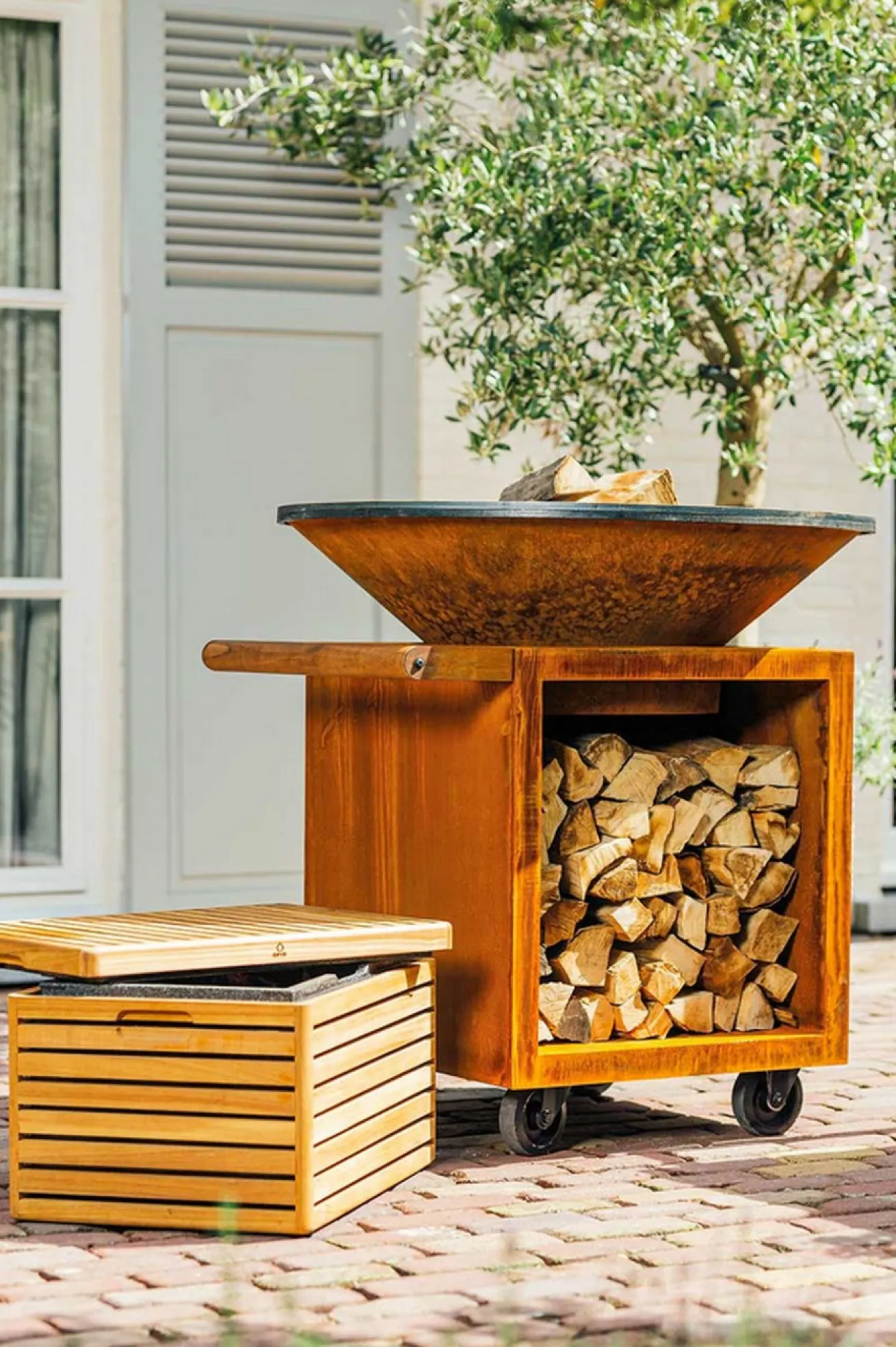 Ofyr Kocheinheit Classic Storage Corten 100 cm PRO