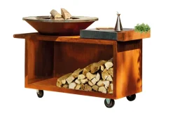 Ofyr PRO Island Grill Corten 100 Keramik