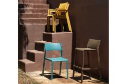 Outdoor Barstuhl Trill braun