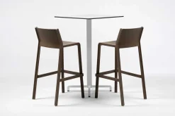 Outdoor Barstuhl Trill braun