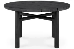 Outdoor Beisteller Quatro Teak schwarz