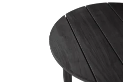 Outdoor Beisteller Quatro Teak schwarz