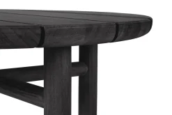 Outdoor Beisteller Quatro Teak schwarz