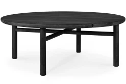 Outdoor Couchtisch Quatro Teak schwarz