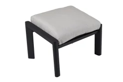 Outdoor Fußhocker Slide grau