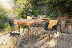Outdoor Gartentisch Kylie Teak massiv 160 cm