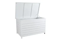Outdoor Kissenbox Gäster weiß matt